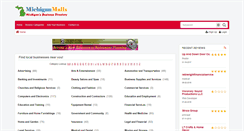 Desktop Screenshot of michiganmalls.com